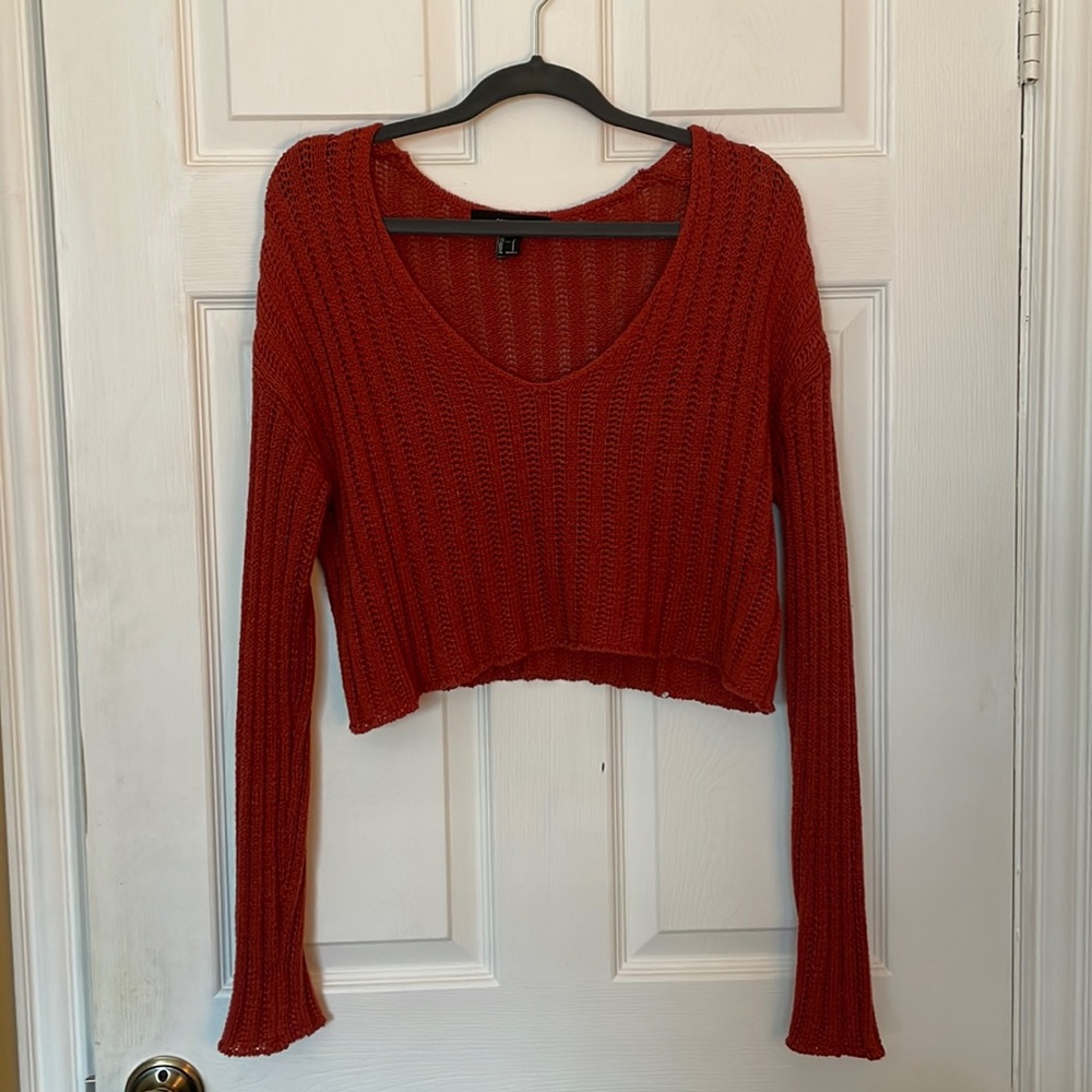 F21 Low cut Sweater